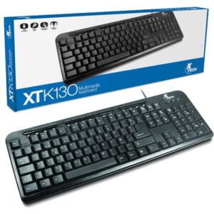 TECLADO XTECH XTK130 USB ESPA