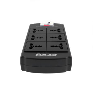Protector de Sobretensiones Forza FSP-06MN 6 Tomacorrientes universales