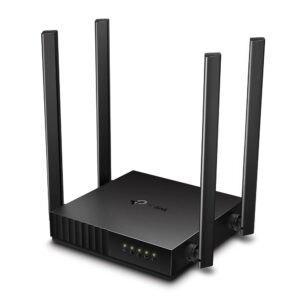 ROUTER TP-LINK AC1200 ARCHER C50 4 ANTENAS, 4 PUERTOS RJ45 802.1 DOBLE BANDA 867 Mbps + 300mbps 3 en1