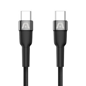 CABLE TIPO C A TIPO C CARGA RAPIDA 65W, DURAFORM TRENZADO 6FT/1.8M