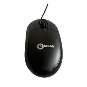 MOUSE OPTICO MINI CKLCPRO, ETOUCH, USB NEGRO