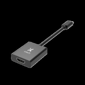 Xtech - Video adapter - USB Type C - HDMI - Black - (m) to (f) XTC-541