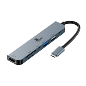Xtech - Hub - 7 puertos - USB-C® 7-in-1 XTC-571