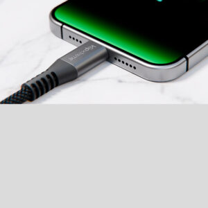 Klip Xtreme - USB cable - 24 pin USB-C - 9 pin USB Type A - 3 m - Black - 30W Braided Fast charging