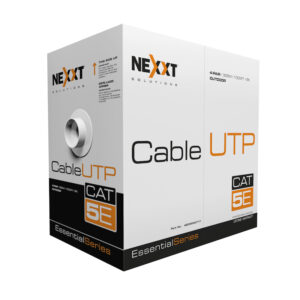 Nexxt Solutions Infrastructure - Outdoor UTP Cat5e - Cable 4P 24AWG - CMX - 305m / 1000ft - negro