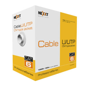Nexxt Professional Cat6 UTP Cable 4P 24AWG CM 305m GR