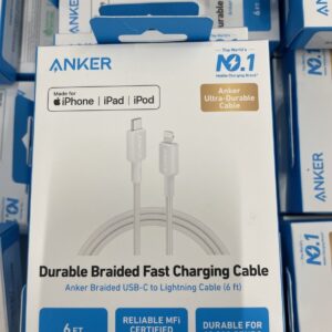 Anker - Charge/Sync cable - 322 USB-C /Lightning Cable (6f