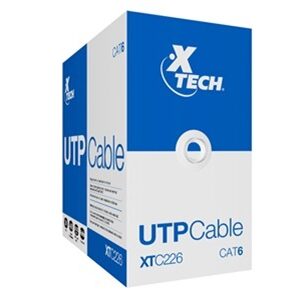 Xtech - Network cable - Unshielded twisted pair (UTP) - 305 m - Gray - CAT6 24 AWG XTC-226