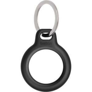 Belkin - Soporte de seguridad para etiqueta Bluetooth antipérdida - negro - para Apple AirTag