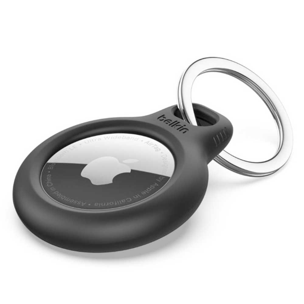 Belkin - Soporte de seguridad para etiqueta Bluetooth antipérdida - negro - para Apple AirTag - Imagen 2