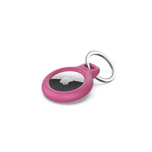 Belkin - Soporte de seguridad para etiqueta Bluetooth antipérdida - rosa - para Apple AirTag