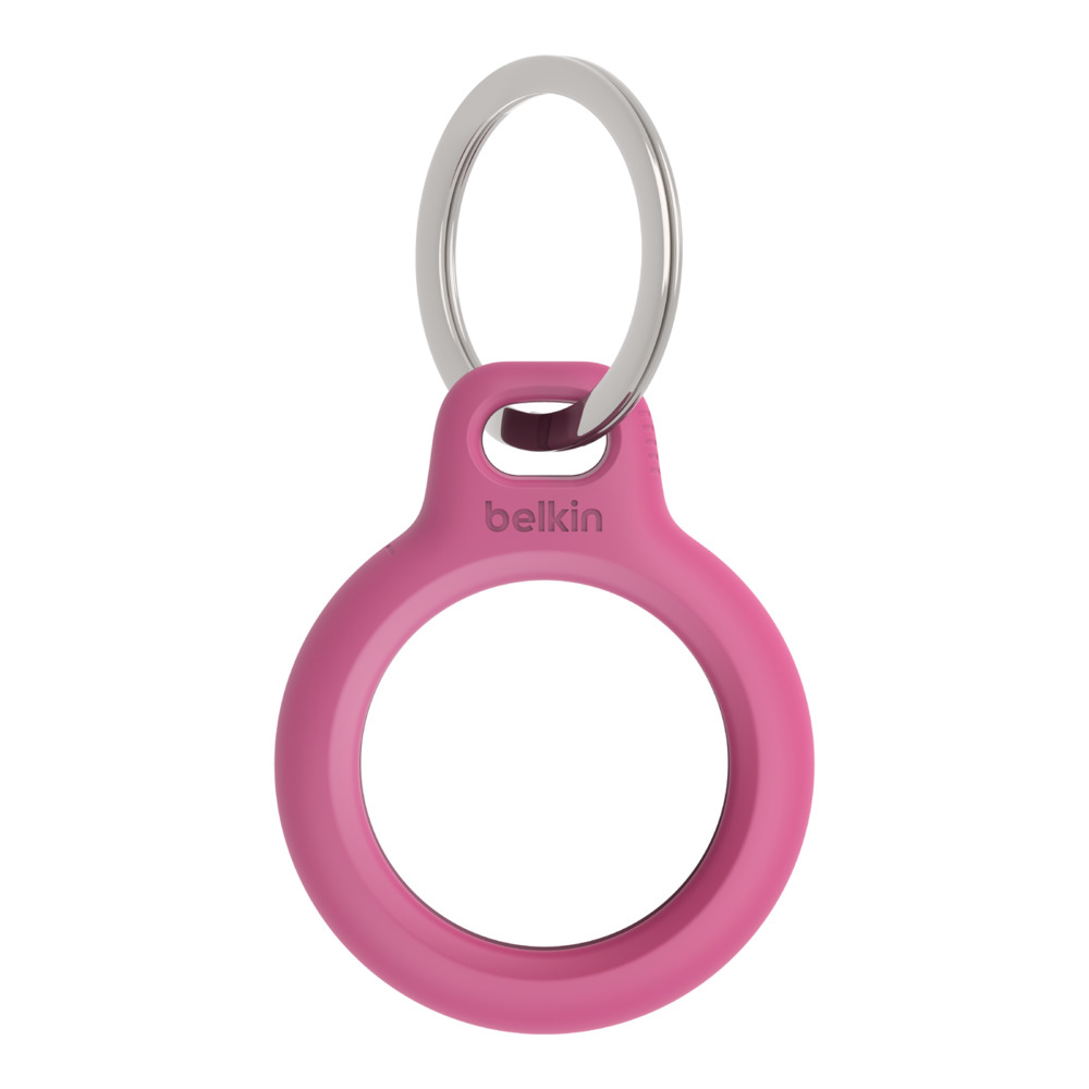Belkin - Soporte de seguridad para etiqueta Bluetooth antipérdida - rosa - para Apple AirTag - Imagen 3