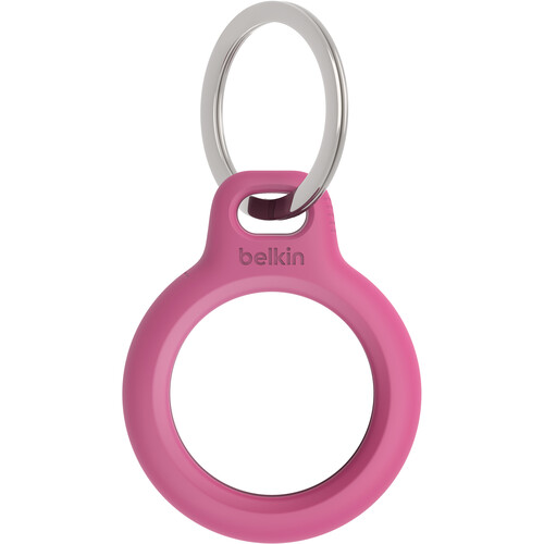 Belkin - Soporte de seguridad para etiqueta Bluetooth antipérdida - rosa - para Apple AirTag - Imagen 2