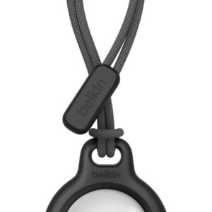 Belkin - Soporte de seguridad para etiqueta Bluetooth antiperdida - negro - para Apple AirTag