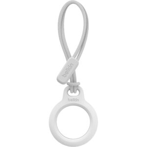 Belkin - Soporte de seguridad con tira para etiqueta Bluetooth antipérdida - blanco - para Apple AirTag
