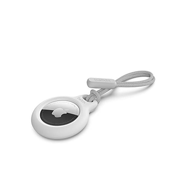 Belkin - Soporte de seguridad con tira para etiqueta Bluetooth antipérdida - blanco - para Apple AirTag - Imagen 2