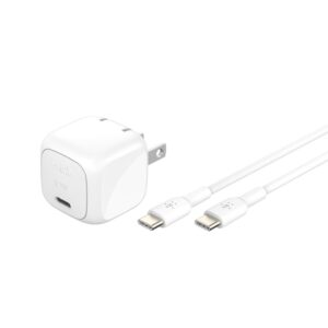 Belkin - Charging stand / battery charger - 30 Watt - Lithium - Para Universal - WCA008dq1MWH-B6