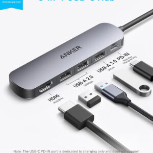 Anker - USB-C Hub (5-in-1 4K HDMI) - G
