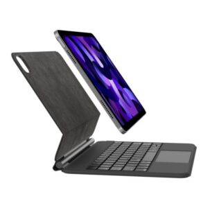 Teclado Bluetooth con Funda y Soporte Magnético para iPad Pro 11" (M4), Inglés - Gris BBZ002tt-V2