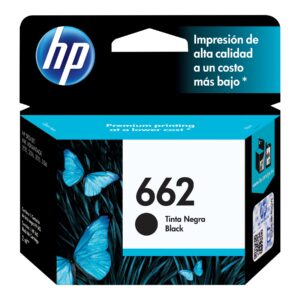 HP 662 - Negro - original - Ink Advantage - cartucho de tinta - para Deskjet 1516, Ink Advantage 15XX, Ink Advantage 26XX, Ink Advantage 46XX