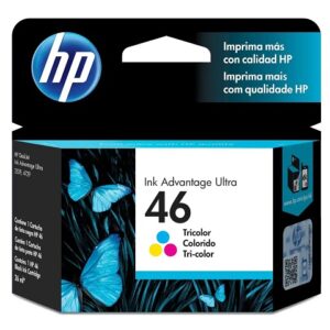 HP 46 - Color (cian con base de tinte, magenta con base de tinte, amarillo con base de tinte) - original - Ink Advantage - cartucho de tinta - para Deskjet Ink Advantage Ultra 2529, Ink Advantage Ultra 4729