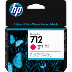HP 712 - 29 ml - magenta - original - DesignJet - cartucho de tinta - para DesignJet Studio, T210, T230, T250, T630, T650