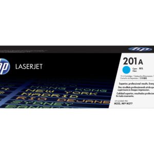 HP 201A - Cián - original - LaserJet - cartucho de tóner (CF401A) - para Color LaserJet Pro M252dn, M252dw, M252n, MFP M277c6, MFP M277dw, MFP M277n