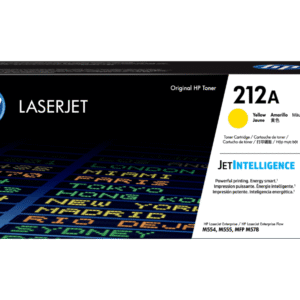 HP 212A - Amarillo - original - LaserJet - cartucho de tóner (W2122A) - para Color LaserJet Enterprise MFP M578; LaserJet Enterprise Flow MFP M578