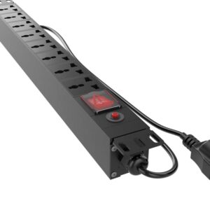 Nexxt Solutions Infrastructure - Power distribution unit - Rack-mountable - AC 220-250 V - 8 Tomas de Corriente - UNIV NEMA 15A 1U