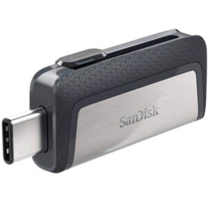 SanDisk Ultra Dual - Unidad flash USB - 64 GB - USB 3.1 / USB-C - para Intel Next Unit of Computing 12 Pro Kit - NUC12WSKi3