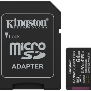 Kingston - Flash memory card - microSDHC - 64GB microSDXC Canvas Select P