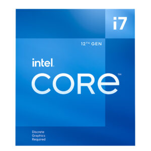 Intel Core i7 12700F - 2.1 GHz - 12 núcleos - 20 hilos - 25 MB caché - LGA1700 Socket - Caja