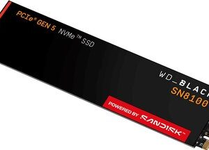 Western Digital WD Black SN8100 - Internal hard drive - 2 TB - M.2 2280 - Solid state drive
