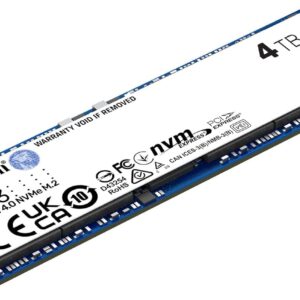 Kingston - Internal hard drive - 4 TB - Solid state drive - NV3 M.2 2280 NVMe
