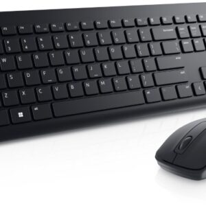 Dell - KM3322W-R-LTN - Keyboard and mouse set - Spanish - RF Wireless - Black