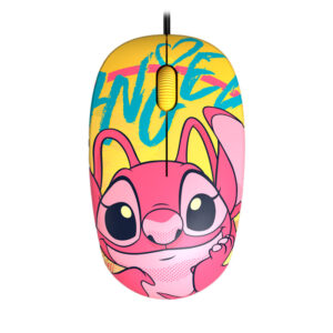 Xtech - XTM-D406ST-YL - Mouse - USB - Wired - Disney Stich Yellow