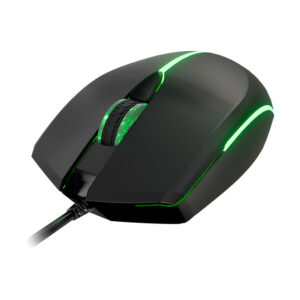 Xtech - XTM-218 - Mouse - USB - Wired - Black - 4 buttons with Light 2400 dpi