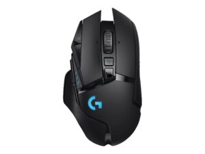 Logitech Wireless Gaming Mouse G502 Lightspeed - Ratón - óptico - 11 botones - inalámbrico - 2.4 GHz - receptor inalámbrico USB
