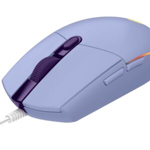 Logitech Gaming Mouse G203 LIGHTSYNC - Ratón - óptico - 6 botones - cableado - USB - lila
