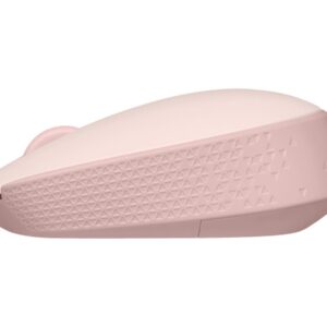 Logitech M170 Wireless Mouse, Ambidextrous, Rose - Ratón - diestro y zurdo - óptico - 3 botones - inalámbrico - 2.4 GHz - receptor inalámbrico USB - rosa