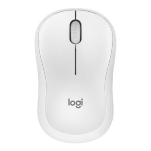 Logitech M240 Silent Bluetooth Mouse, Compact, Portable, Smooth Tracking, Off-white - Ratón - 3 botones - inalámbrico - Bluetooth - blanco hueso