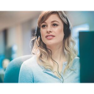 Jabra BIZ 1500 Duo - Auricular - en oreja - cableado - Quick Disconnect