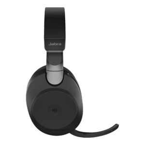Jabra Evolve2 85 MS Stereo - Auricular - tamaño completo - Bluetooth - inalámbrico, cableado - cancelación de sonido activo - conector de 3,5 mm - aislamiento de ruido - negro - Certificado para Equipos de Microsoft