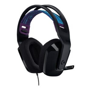 Logitech G G335 Wired Gaming Headset - Auricular - tamaño completo - cableado - conector de 3,5 mm - menta - certificado Discord