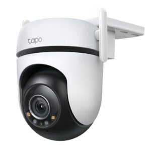 Tapo C520WS V1 - Cámara de vigilancia de red - panorámico / inclinación - para exteriores - resistente a la intemperie - color (Día y noche) - 4 MP - 2560 x 1440 - 2K - audio - inalámbrico - Wi-Fi - 2.4GHz radio - H.264 - CC 9 V