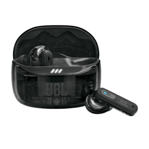 JBL TUNE - Beam - Headphones - Ghost Black - JBLTBEAM2GBLKAM