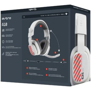 ASTRO Gaming A10 Gen 2 - Auricular - tamaño completo - cableado - blanco