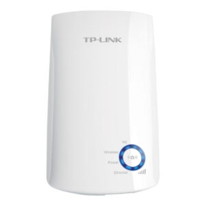 TP-Link TL-WA850RE - Extensor de alcance Wi-Fi de 300 Mbps - 300Mbps a 2.4GHz-2 × antenas internas - 1 × puerto de 10/100 Mbps - enchufado a la pared