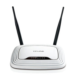 TP-LINK TL-WR841N Router inalámbrico N a 300 Mbps - Enrutador inalámbrico conmutador de 4 puertos 2,4 GHz