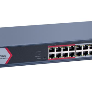 Hikvision - Switch - 16 Port Fast Ethernet Smart PO